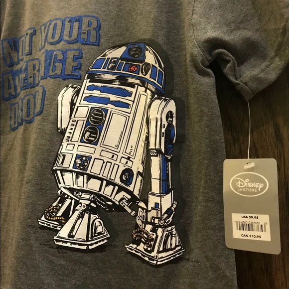NWT Disney Toddler R2-D2 Graphic Tee, Size XXS - Picture 3 of 5